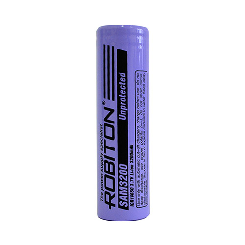  Li-Ion 18650 3.7 3200 mAh   ROBITON