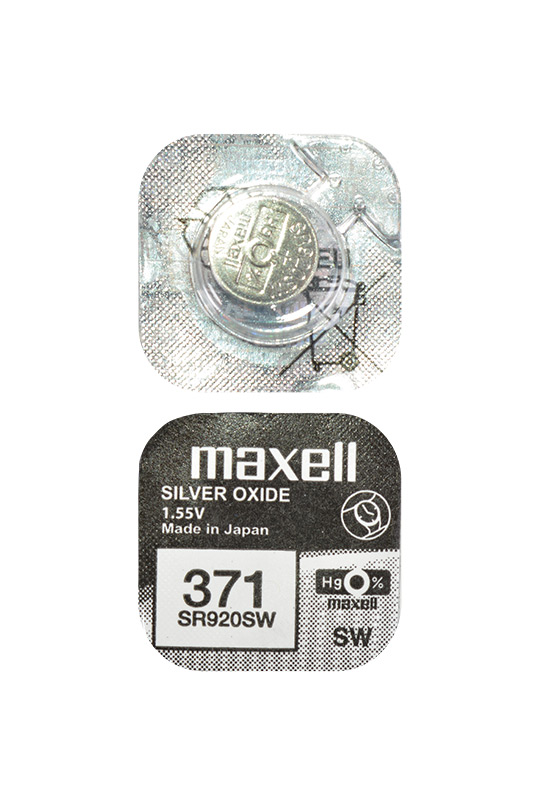 Батарейка часовая серебряно-цинковая SR920SW/371/SR69, MAXELL Батарейка часовая серебряно-цинковая SR920SW/371/SR69, MAXELL