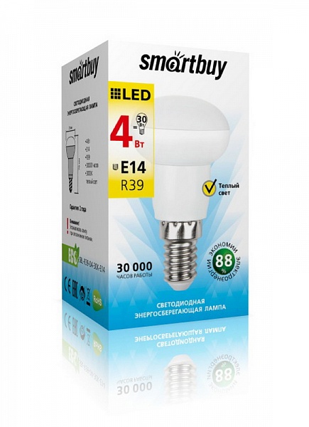   Smartbuy 4 , E14(), R39,   , 3000( ),