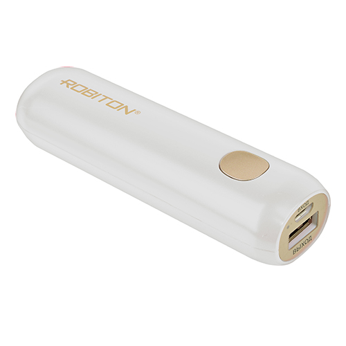 Внешний USB аккумулятор (PowerBank) ROBITON Li3.4 MAGNOLIA (белый) 3350мА Внешний USB аккумулятор (PowerBank) ROBITON Li3.4 MAGNOLIA (белый) 3350мА