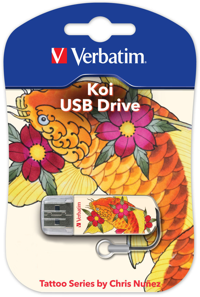 - 32  Verbatim ''Tattoo Edition'' Koi ( ))