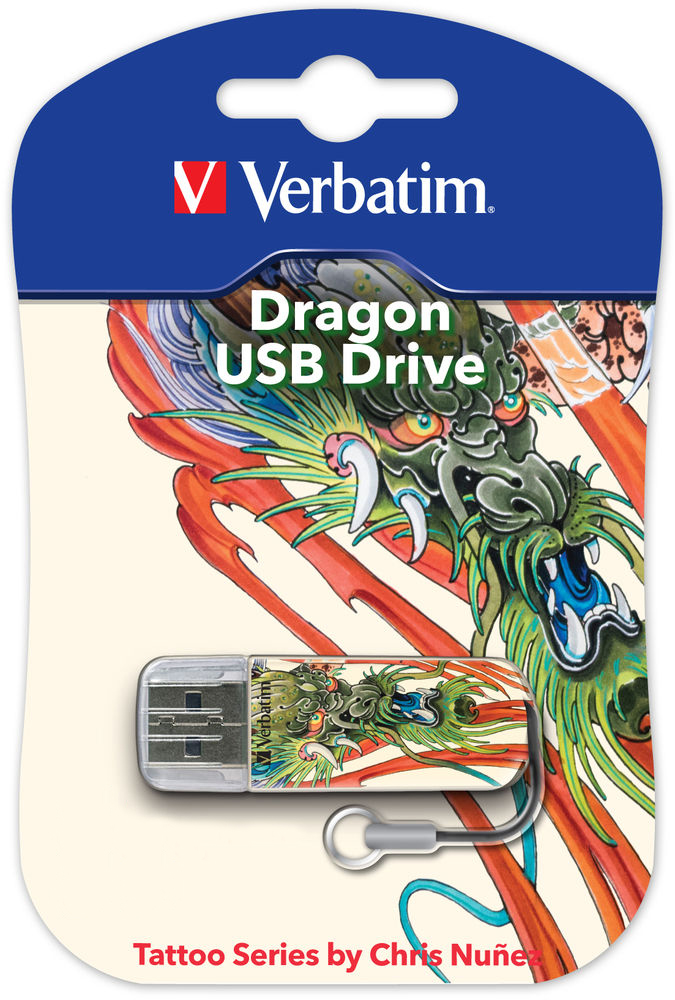 - 32  Verbatim ''Tattoo Edition'' Dragon ()