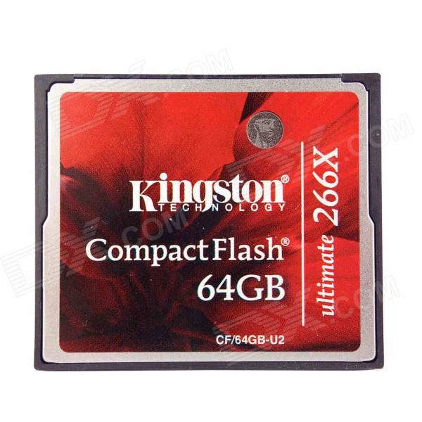 Карта памяти CompactFlash 64.0 Гб, KINGSTON ULTIMATE 266x