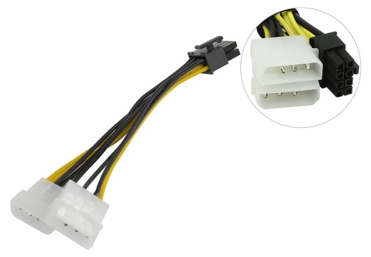    PCI-Express, 8-  2 Molex