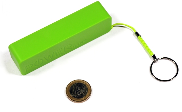Внешний USB аккумулятор (Power Bank) - брелок KS-is KS-200 2200 мАh, зеленый Внешний USB аккумулятор (Power Bank) - брелок KS-is KS-200 2200 мАh, зеленый