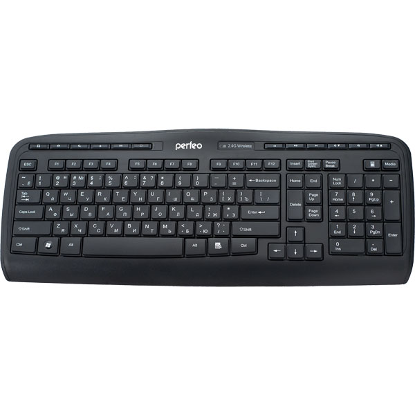 Клавиатура беспроводная PERFEO PF-5213-WL черная