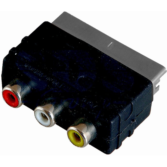 - SCART  3 RCA