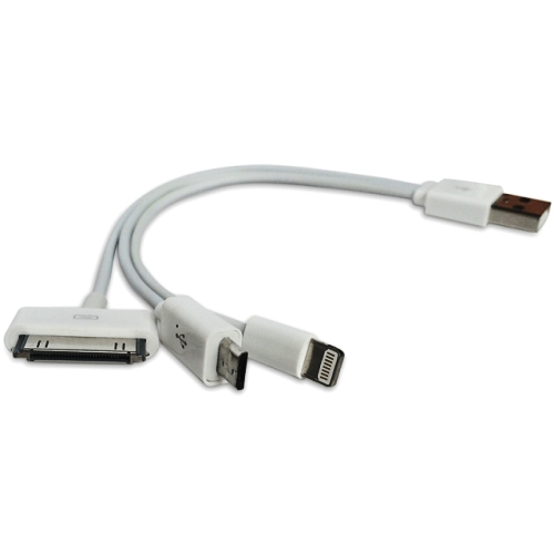     , 3  1 (Apple 8 pin Lightning, Samsung Galaxy Tab, microUSB), 0.15 