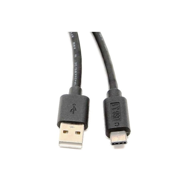  USB 2.0 A -> microUSB Type C (USB 3.1c), 0.8 