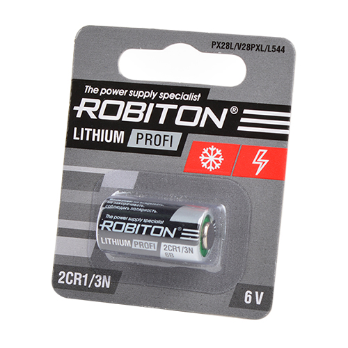 Батарейка высоковольтная V28PX (4SR44), ROBITON