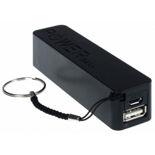 Внешний USB аккумулятор (Power Bank) - брелок KS-is KS-200 2200 мАh, черный Внешний USB аккумулятор (Power Bank) - брелок KS-is KS-200 2200 мАh, черный