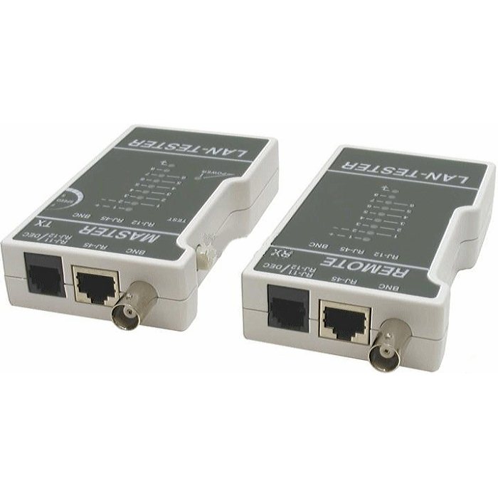 Тестер сетевого кабеля  GemBird NCT-1 LAN, ТВ - для utp-stp RJ45, BNC