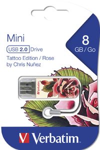 - 8  Verbatim ''Tattoo Edition'' Rose ()