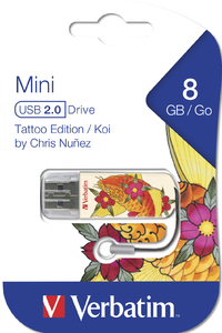 - 8  Verbatim ''Tattoo Edition'' Koi ( ))
