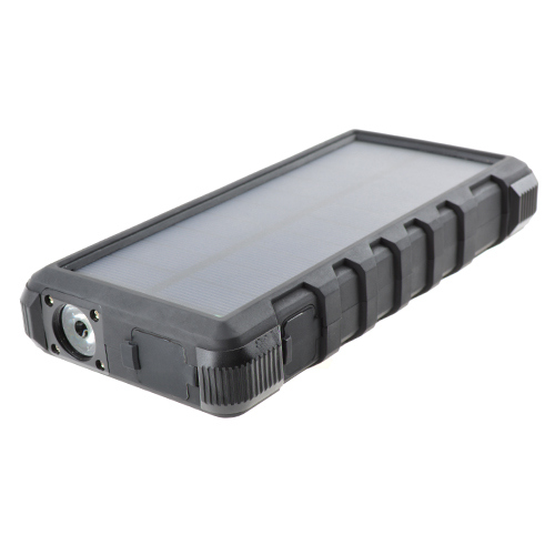 Внешний USB аккумулятор (PowerBank) ROBITON LP-24-Solar 24000 mAh для портативной техники, встроенная солнечная батарея, фонарь Внешний USB аккумулятор (PowerBank) ROBITON LP-24-Solar 24000 mAh для портативной техники, встроенная солнечная батарея, фонарь