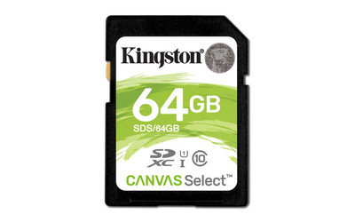   SDXC / Secure Digital eXtended Capacity 64  Kingston lass 10 UHS-1,  100 /,  10 /