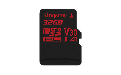 Карта памяти microSDHC 32 Гб KINGSTON Сlass 10 UHS-1 U3 R100W70
