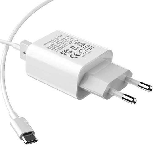 Зарядное уcтройство сетевое(220В) для USB, 2100 mA, шнур Type C