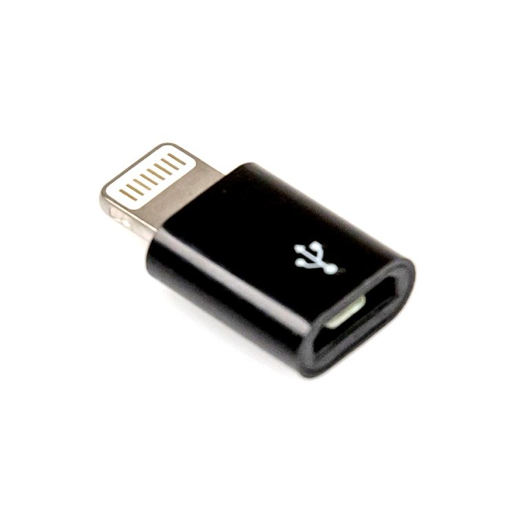 -  Apple Lightning - microUSB Bf () -