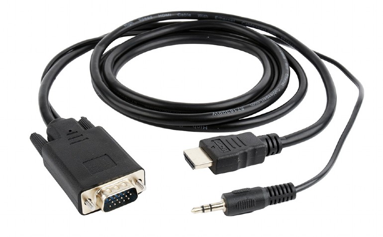 Видеоконвертер HDMI -> VGA + аудио, кабель 3,0 м