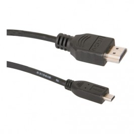 Кабель HDMI -> microHDMI (type D),  ver 1.4, 1.0 м