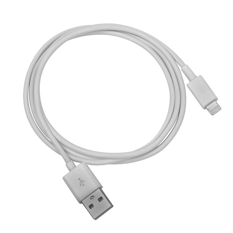 Кабель для Apple iPad, iPhone 8-pin (Lightning) -> USB, 2.0 м