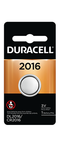   CR2016, DURACELL