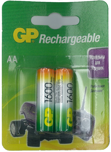 Аккумулятор HR06 (АА) 1600 mAh, 1.2В Ni-MH GP Аккумулятор HR06 (АА) 1600 mAh, 1.2В Ni-MH GP
