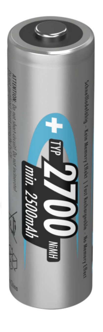 Аккумулятор HR06 (АА) 2700 mAh 1.2В Ni-MH ANSMANN Аккумулятор HR06 (АА) 2700 mAh 1.2В Ni-MH ANSMANN