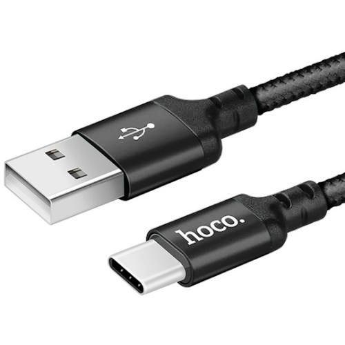 Кабель USB 2.0 A -> microUSB Type C (USB 3.1c), 1.0 м , зарядка током до 2.4А