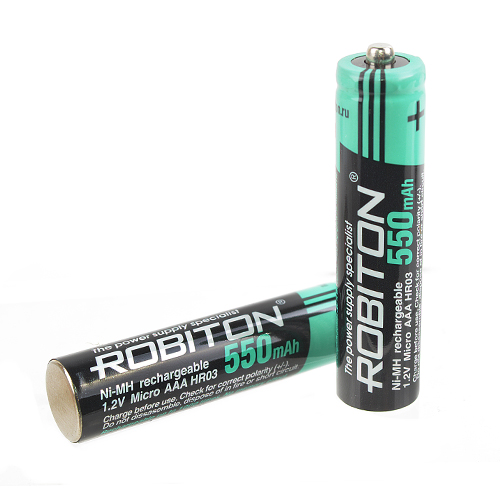  HR03 (A)  550 mAh, 1.2 Ni-MH ROBITON DECT