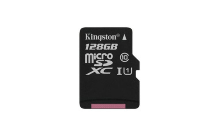 Карта памяти microSDXC 128 Гб KINGSTON Сlass 10 UHS 1,  Canvas Select Plus, R100W10