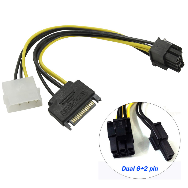    PCI-Express, 8- (6+2)  SATA + MOLEX