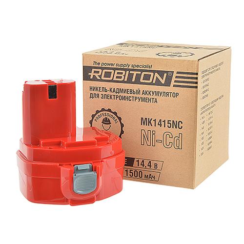   ()   MAKITA 14.4 1500 mAh, NiCd , ROBITON MK1415NC