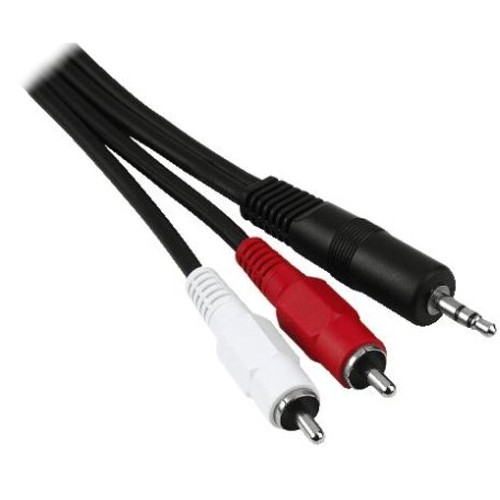  RCA x 2  -> miniJack(3.5mm) , 15.0 