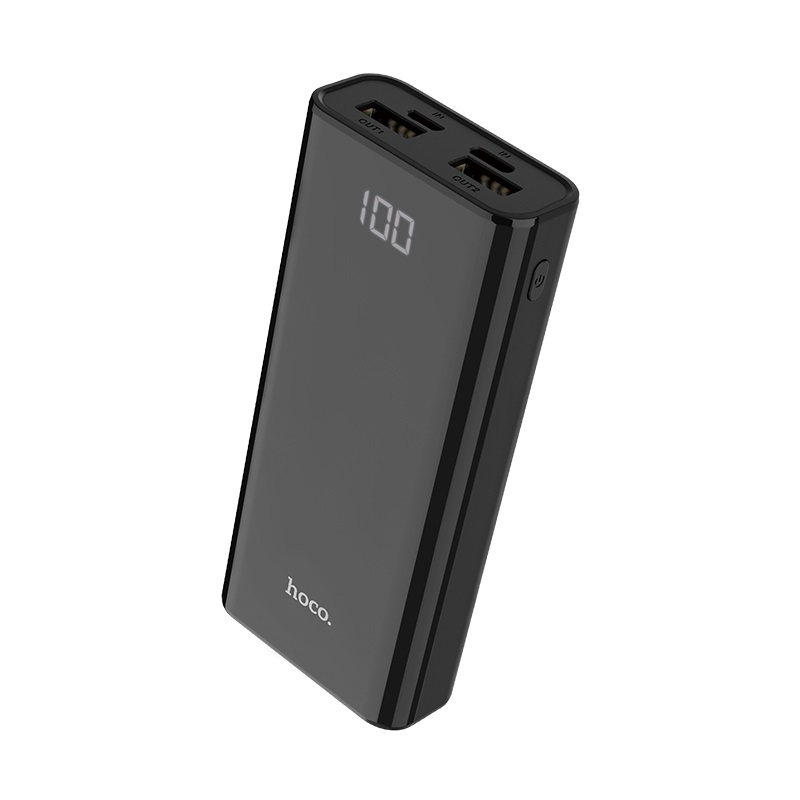  USB  (PowerBank) Hoco J45 Elegant shell 10000 mAh   ,  