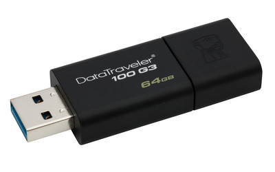 - 64  Kingston ''DataTraveler 100 G3''