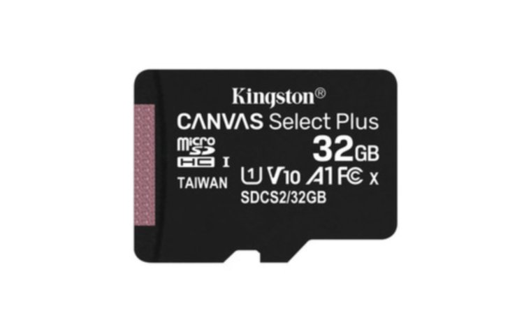 Карта памяти microSDHC 32 Гб KINGSTON Сlass 10 UHS 1 ''Canvas Select Plus'',  R100W10