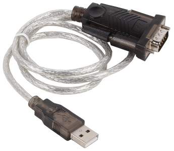Конвертор USB - > COM порт (RS232), 9pin, кабель 0.8 м