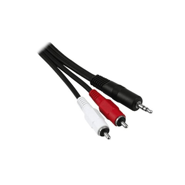  RCA x 2  -> miniJack(3.5mm) , 20.0 