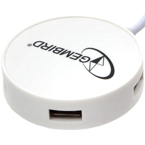 USB2.0 hub разветвитель-концентратор 4 порта Gembird UHB-241 , кабель 0,5 м