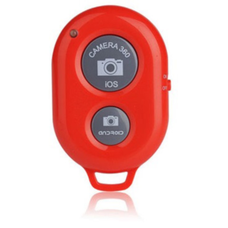 Bluetooth-кнопка RITMIX RMH-020BTH SELFIE красная, для дистанционного фото