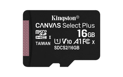Карта памяти microSDHC 16 Гб KINGSTON Сlass 10 UHS 1,  R100W10