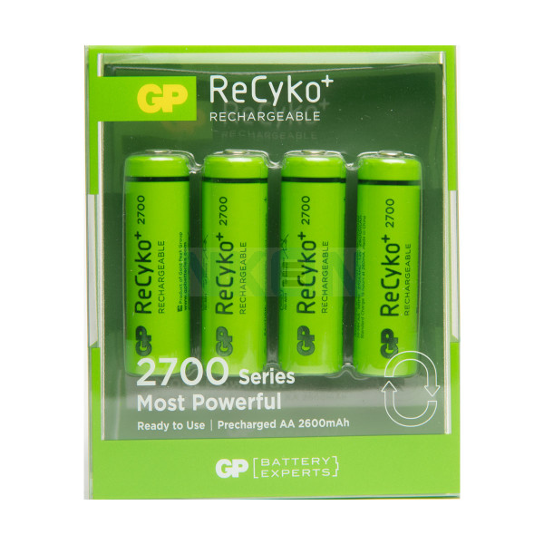 Аккумулятор HR06 (АА) 2600 mAh, 1.2В Ni-MH GP RECYKO Аккумулятор HR06 (АА) 2600 mAh, 1.2В Ni-MH GP RECYKO