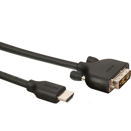 Кабель HDMI -> DVI single link, 1.5 м