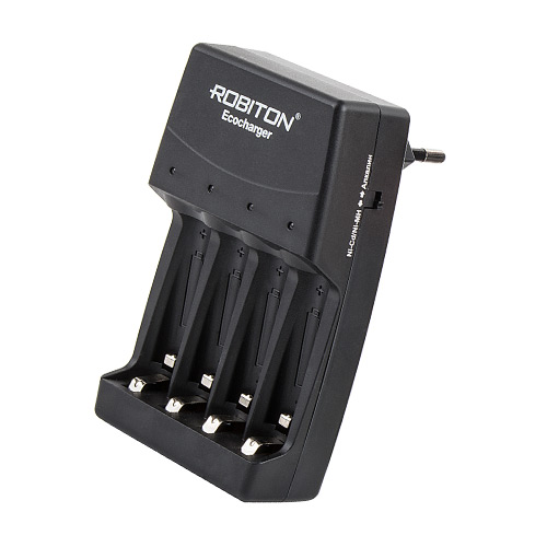 Зарядное устройство ROBITON Ecocharger AK02 (1-4 AA/AAA, Алкалиновые батарейки) Зарядное устройство ROBITON Ecocharger AK02 (1-4 AA/AAA, Алкалиновые батарейки)