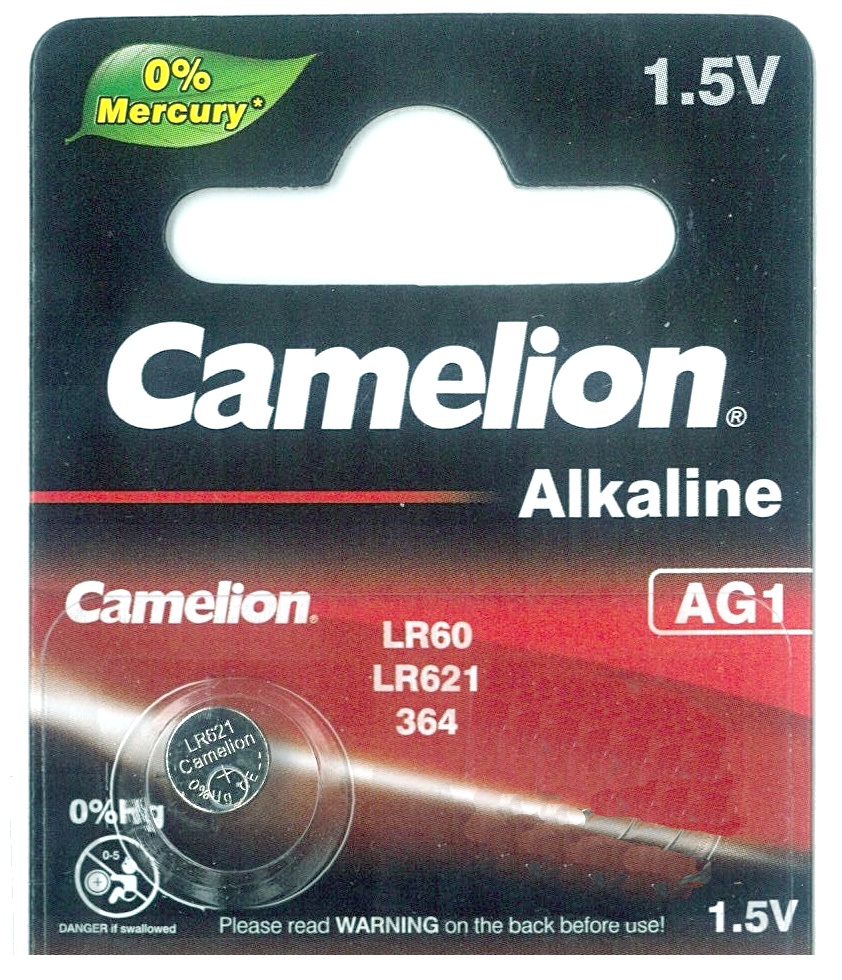     LR621/164/AG1/LR60, CAMELION