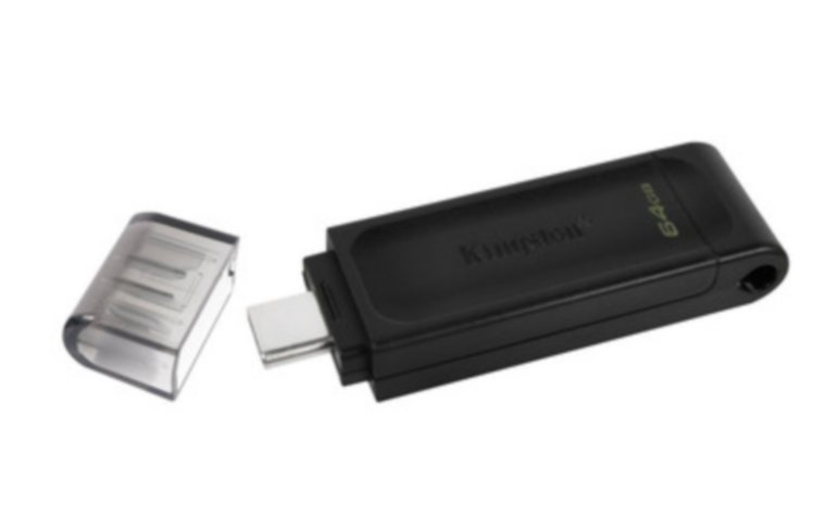 Флэш-диск 64 Гб Kingston DataTraveler 70 USB Type C