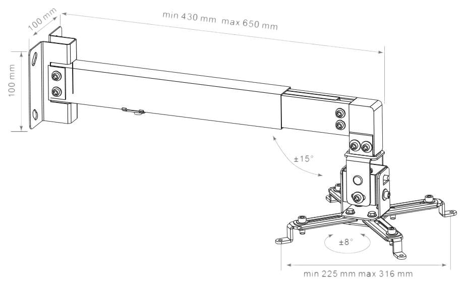    Arm Media PROJECTOR-3,  20, , 