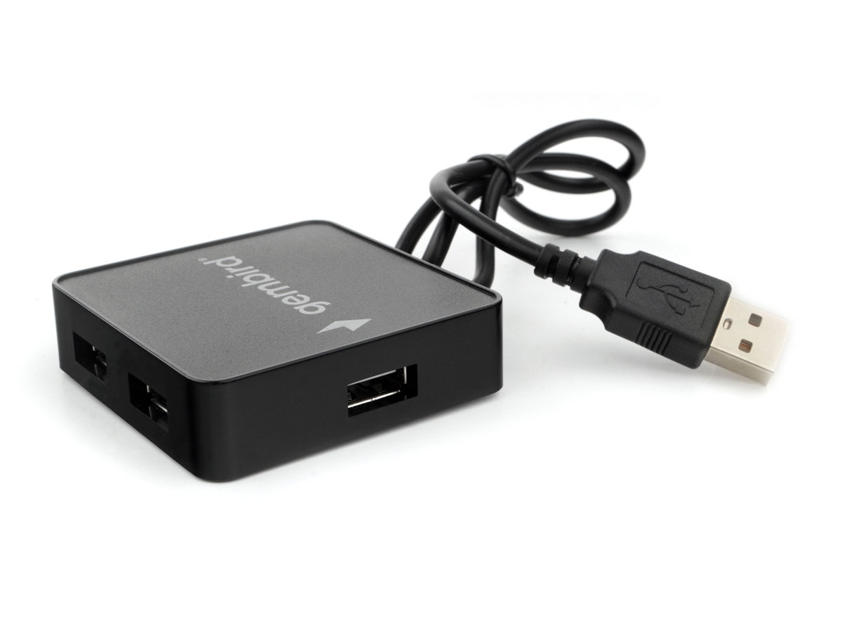 USB2.0 хаб разветвитель-концентратор 4 порта Gembird UHB-242 , кабель 0,5 м